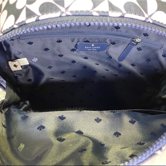 💜Kate Spade💜Large Karissa Backpack Geo Clover - Picture 6 of 8